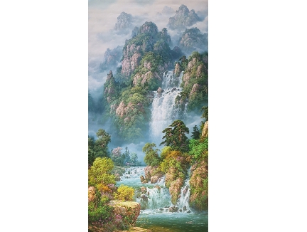 阿坝李光石（一级画家）《青山不老》2018