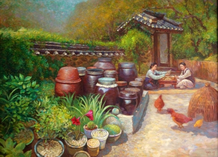 李元哲（功勋艺术家）《闲趣》126x94