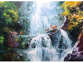 丹东朝鲜油画价格