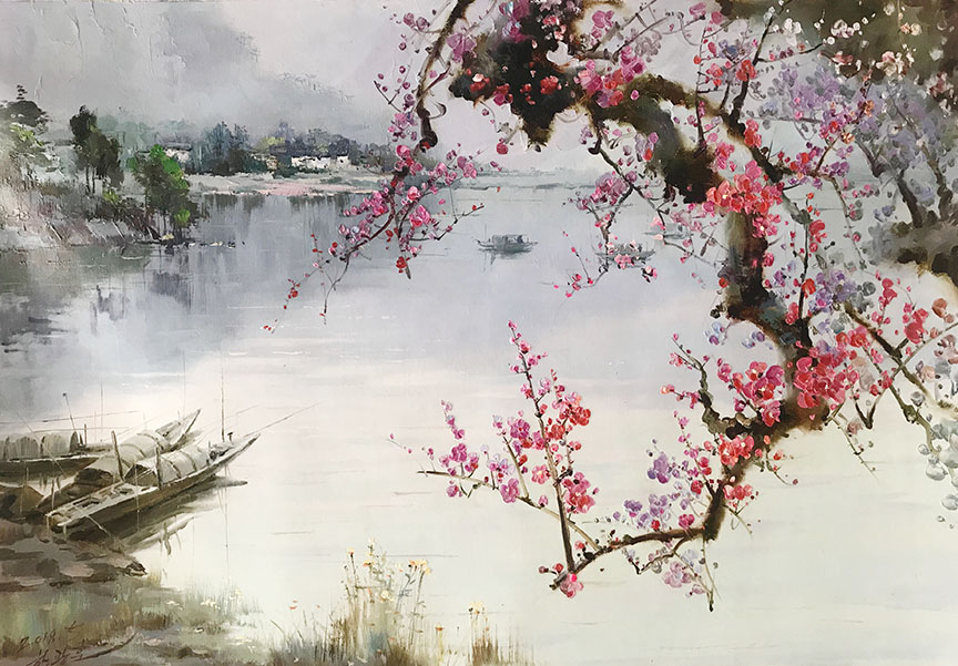 韩光勋（功勋艺术家） 沧笙踏歌  90X62 2018.JPG