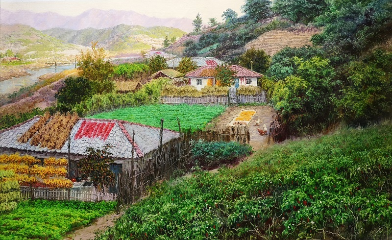 王金革（一级画家）绿树村边合99x61 2017.jpg