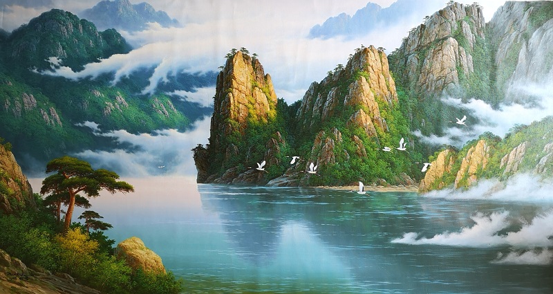 朴成龙（功勋艺术家）松鹤延年212x112 2018.jpg