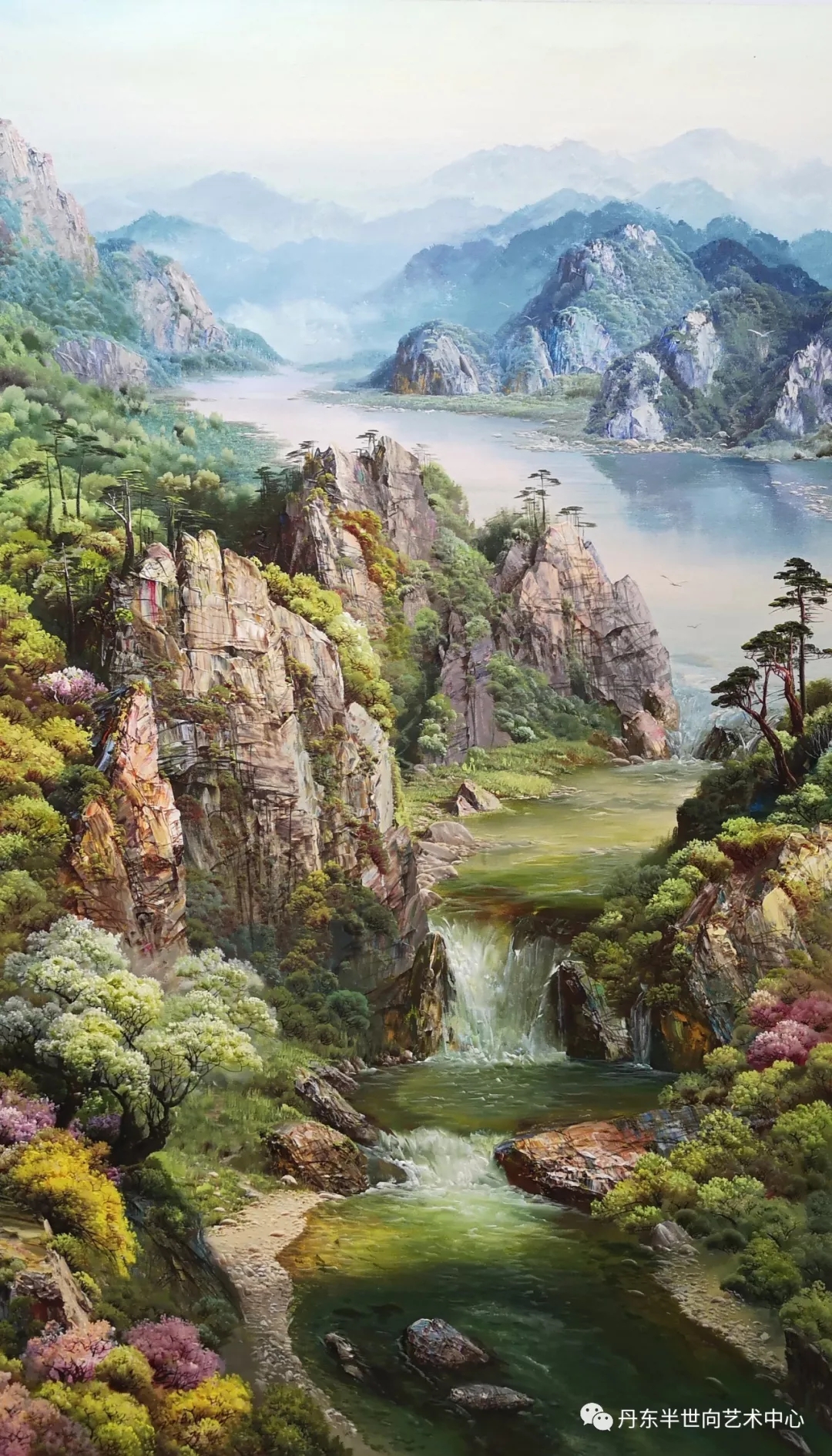 赵正范作品（一级画家）《峰峦雄伟》