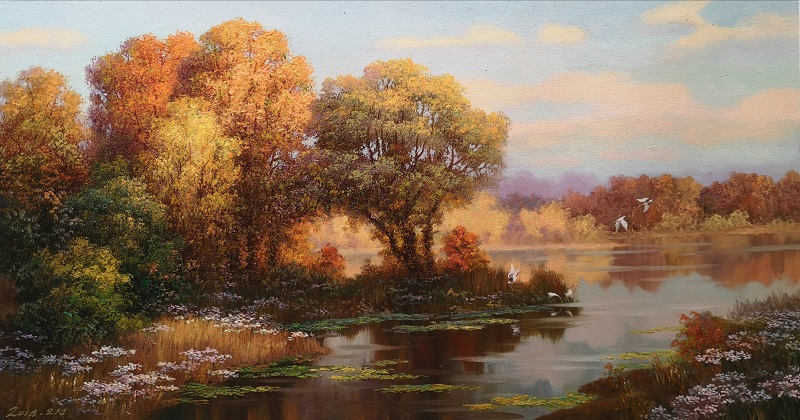 吴成（一级画家）金风玉露80X42 2018 5800.jpg