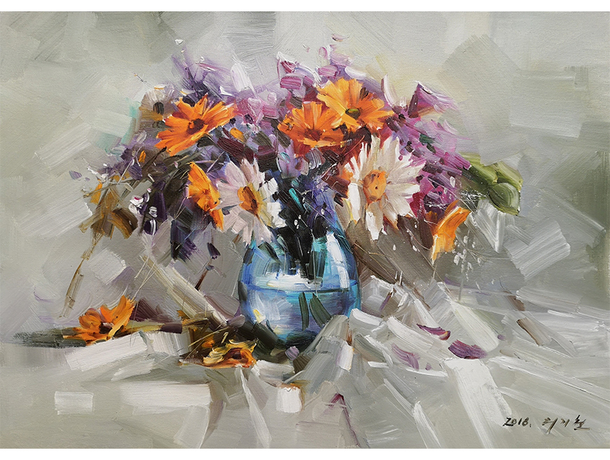 李基哲（一级画家）《锦绣未央》2018年