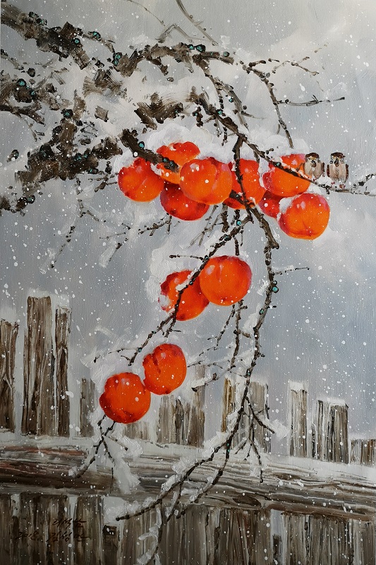 李石男 金成万（一级）  事事如意100x67 2018.jpg