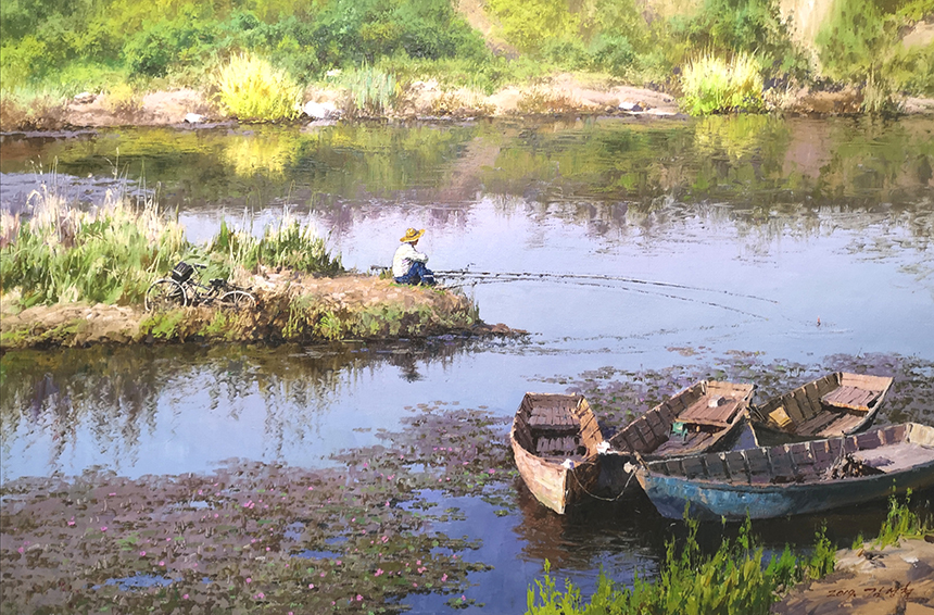 朝鲜风景油画哪家好