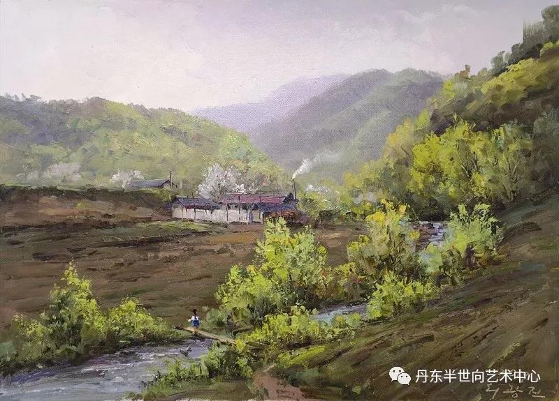 朝鲜油画