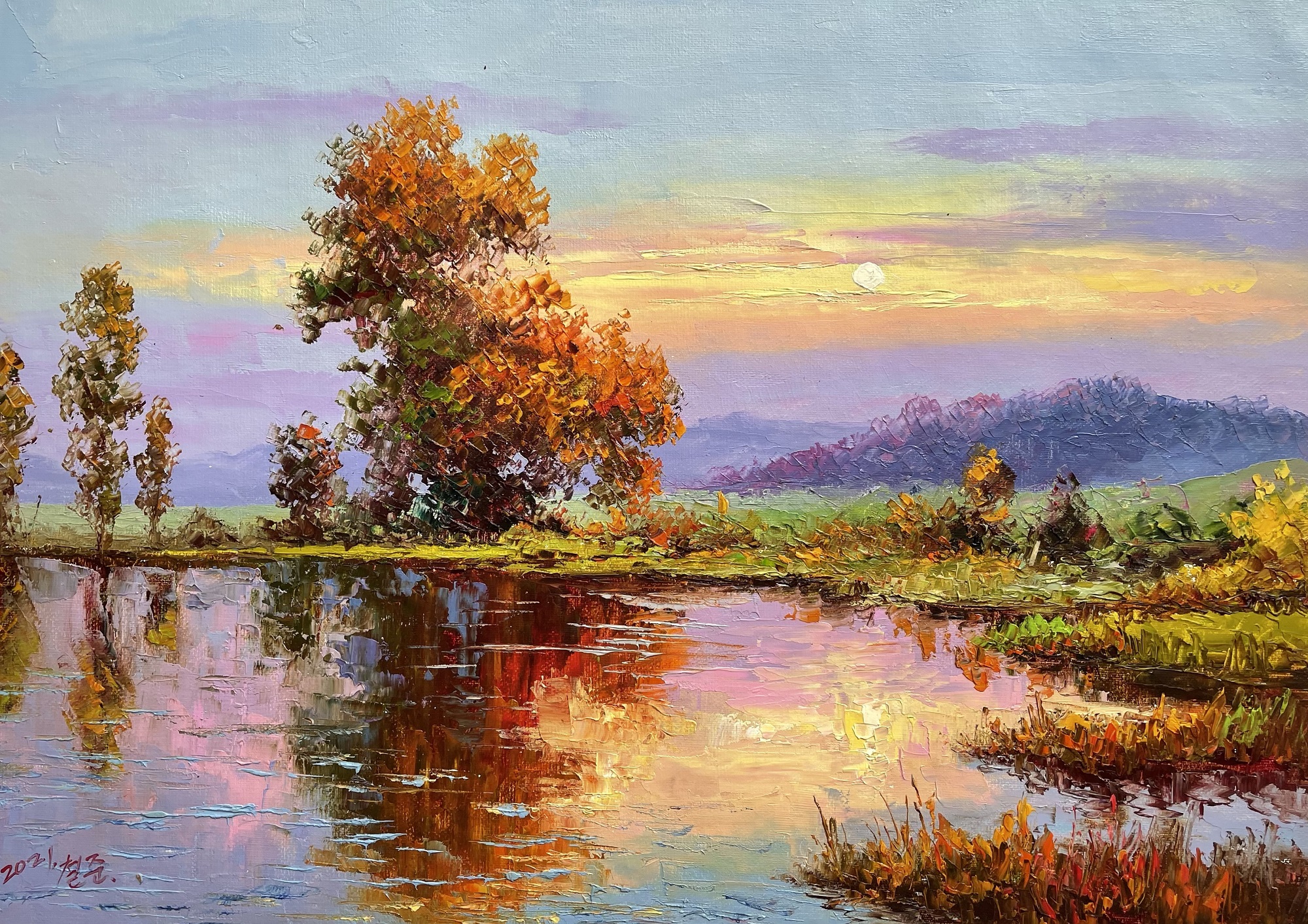 朝鲜油画