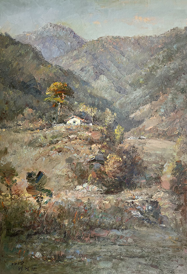 1664435622555117.jpg 11朴哲男(功勋艺术家)风调雨顺73x50 2018 3.9.jpg